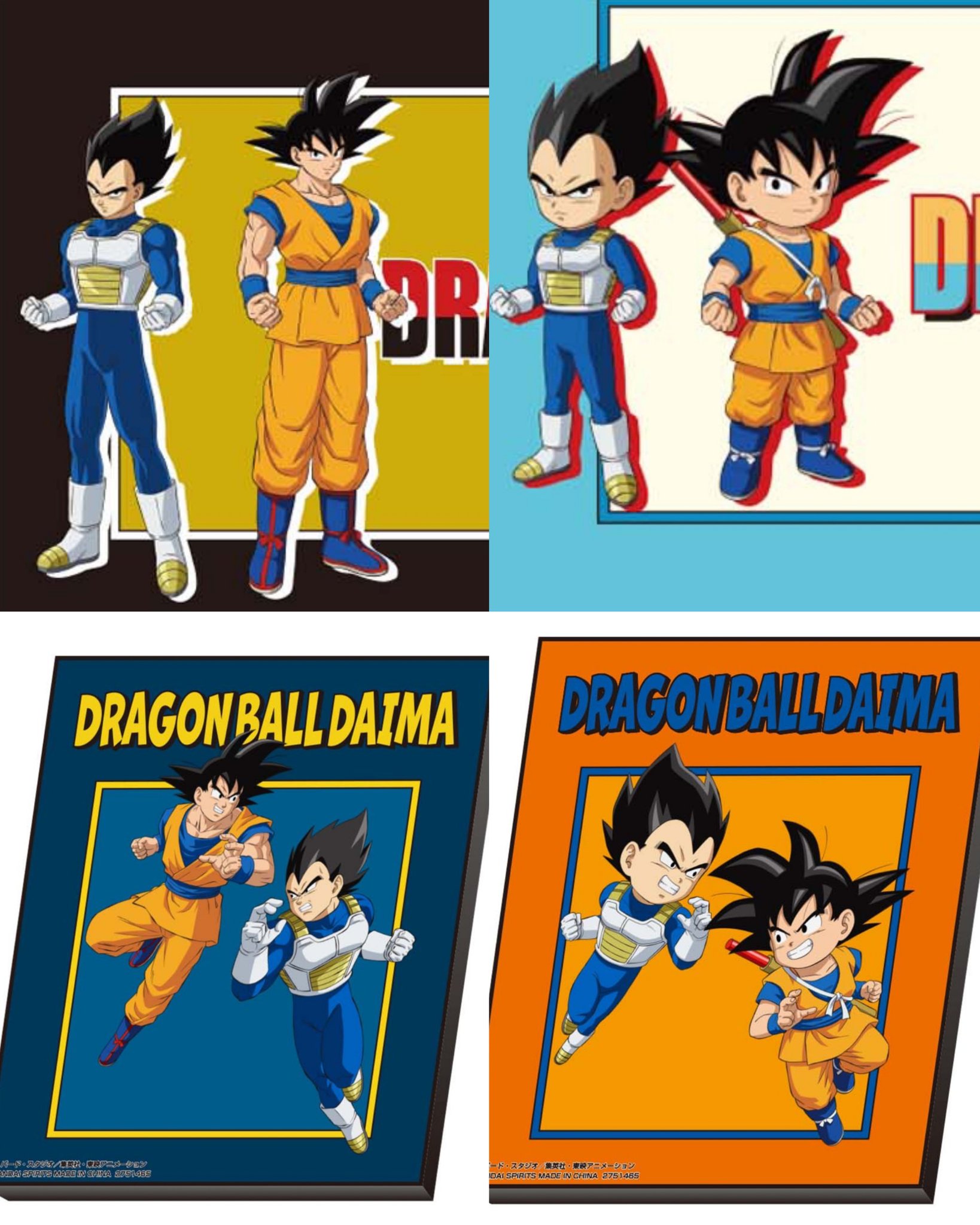 Dragon-Ball-Daima-anime-Goku-Vegeta-Art