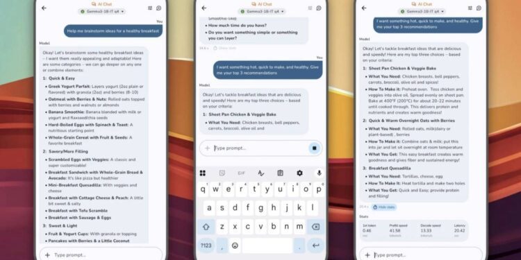 Google lance discrètement une application pour exécuter l’IA localement sur mobile