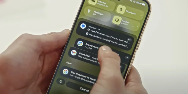 Android 16 déroute les utilisateurs avec sa nouvelle gestion des notifications