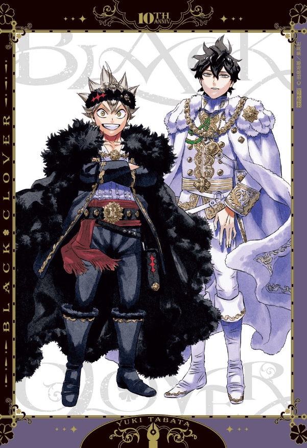 Black-Clover-10th-Anniversary-Commemorative-Illustrations-Yuki-Tabata-&-Special-Thanks